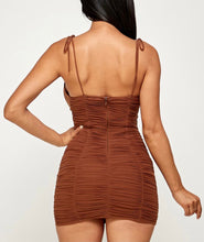 Load image into Gallery viewer, Date Night Dress (Brown)
